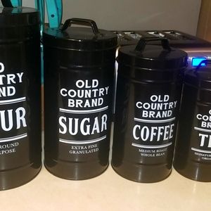 Farm house Canisters barely used